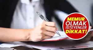 Yeni Memur Alımı Şartları