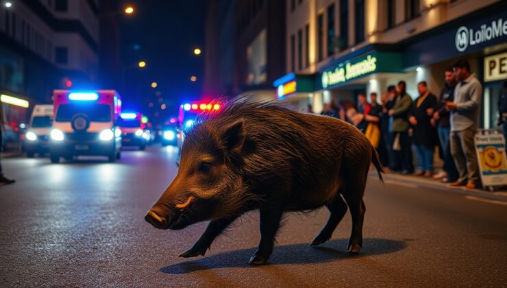 Batman’da Yaban Domuzu Saldırısı: 3 Kamu Çalışanı Yaralandı