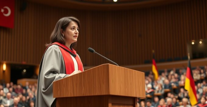 Bursalı Prof. Dr. Fatma Deniz Berlin Teknik Üniversitesi Rektörü