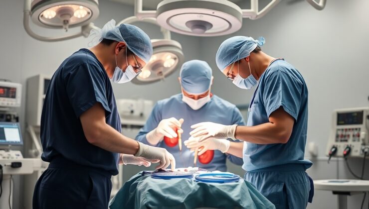 Gaziantep’te 8 Kiloluk Böbrek Ameliyatı: 30 Dakikada Mucize