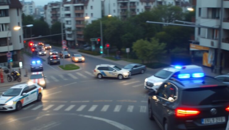 Gaziantep’te Motosikletli Çocuğa Çarpıp Kaçtı: Kamera Kayıtları
