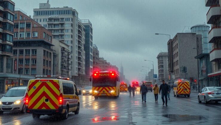 Gaziantep’te Süper Hücre Fırtınası: Memurlar İçin Acil Durum